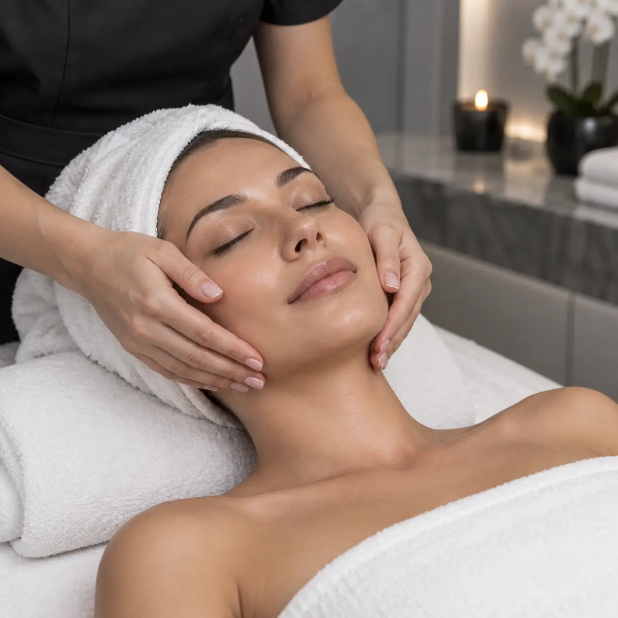 Tratamiento facial en SQUAD Estética